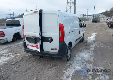 2017 Ram Promaster City Tradesman из США, поврежденный, VIN ZFBERFAB9H6F19612